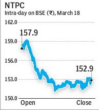 National Thermal Power Company, fiscal deficit target, Union Budget, NTPC, stock exchange data, BSE, NSE