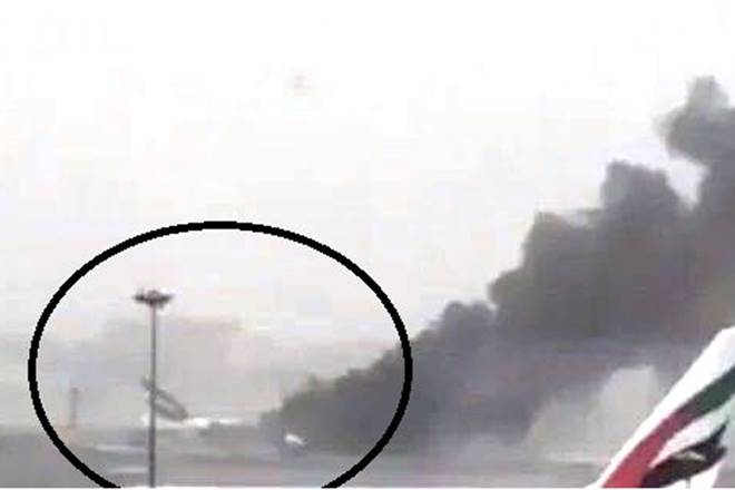 There were no reported casualties reported yet in the crash landing of the Emirates flight. (ANI photo)