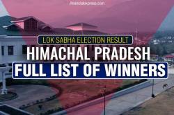 Himachal Pradesh Lok Sabha election results: Here is the full list of winners