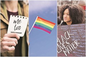 American activist Tarana Burke first used the phrase ‘me too’ in 2006 to help women stand up for themselves.