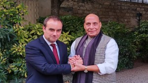 Rajnath Singh, Rajnath Singh in france, Rajnath Singh france trip,