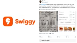 Swiggy user flags 81% higher bill, sparks a debate on online delivery pricing