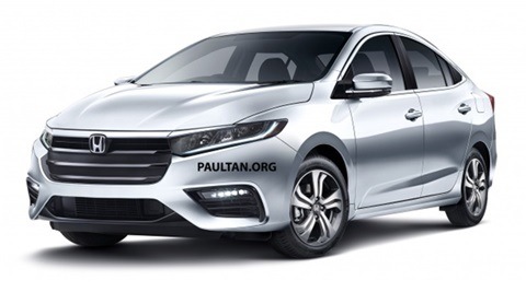 2019 Honda City rendering shows how the popular sedan may look like in its next generation