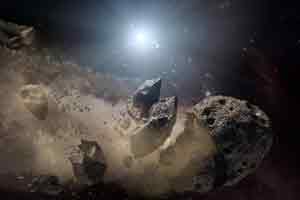 Asteroids, Asteroids destruction, nuclear weapon