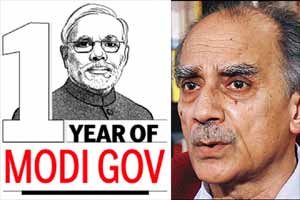 arun shourie narendra modi