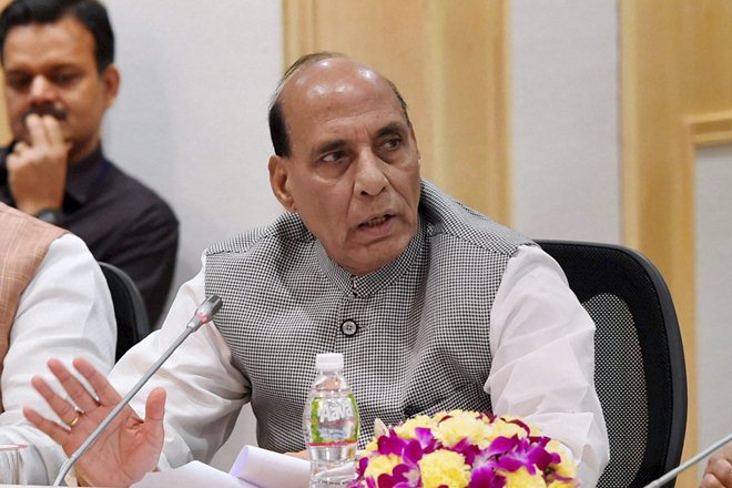 Rajnath Singh said there was no short cut to find a solution left wing extremism. (PTI)