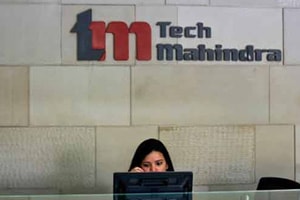 tech mahindra Q4 results shares bse sensex