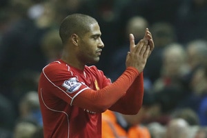 Liverpool beats Stoke 1-0 with late Glen Johnson header