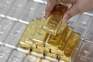 gold, silver