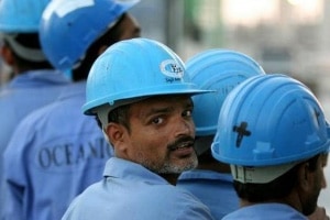 India urges higher pay for millions of workers in Gulf countries India urges higher pay for millions of workers in Gulf countries