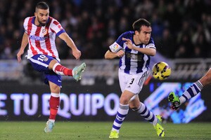La Liga: 10-man Atletico beaten by managerless Sociedad
