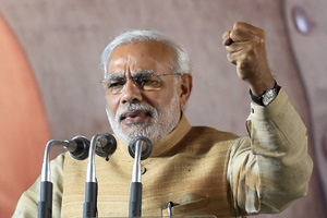 Narendra Modi seeks to woo Kashmiri voters Narendra Modi seeks to woo Kashmiri voters