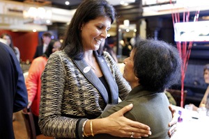 Indian-American Nikki Haley wins 2nd term as South Carolina governor Indian-American Nikki Haley wins 2nd term as South Carolina governor