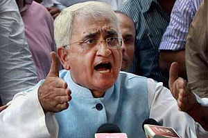 Describing the Uri attack as unacceptable Khurshid said and that nation wants an eradication of terrorism. (PTI)
