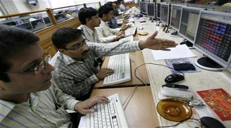The BSE index retreated from almost record highs due to profit-booking and slipped into negative to hit the day's low of 28,217.50. It closed at 28,338.05, down 161.49 points, or 0.57 percent, in its biggest fall since October 16.