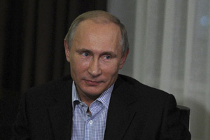 Putin spent Thursday and Friday in St. Petersburg, his home town, hosting the president of the European Commission, the Italian prime minister and chief executives of the world's biggest companies. (Reuters)