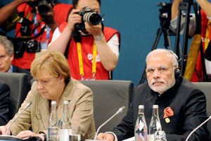 Angela Merkel raises German language issue with PM Narendra Modi at Brisbane