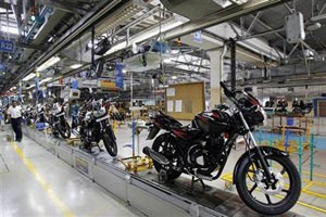 Bajaj Auto motorcycle sales down 3 per cent in October
