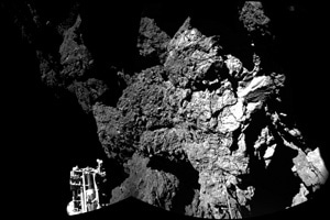 European Space Agency releases 1st picture from comet