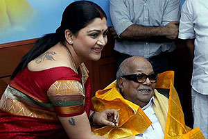Actress Khushboo joins Congress party, after 6-month post-DMK hiatus Actress Khushboo joins Congress party, after 6-month post-DMK hiatus