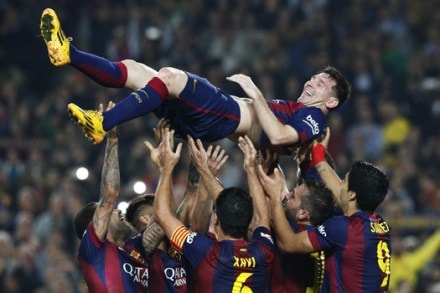 Lionel Messi equals Raul’s Champions League scoring record Lionel Messi equals Raul’s Champions League scoring record