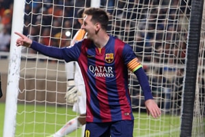 Lionel Messi sets Champions League record of 72 goals