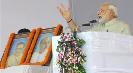 Gujarat Chief Minister compares Narendra Modi to Sardar Patel Gujarat Chief Minister compares Narendra Modi to Sardar Patel