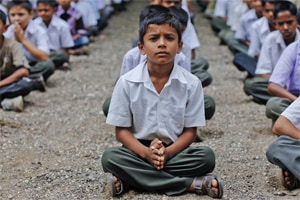 CAG finds schools in Gujarat functioning under trees & temporary shelters CAG finds schools in Gujarat functioning under trees & temporary shelters