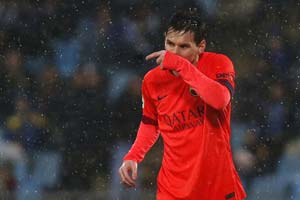 Barcelona held to goalless stalemate at rainy Getafe Barcelona held to goalless stalemate at rainy Getafe