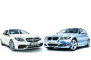 BMW, Mercedes shift gears