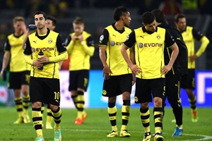 Beleaguered Dortmund hit the woodwork and wasted a bagful of chances in a largely one-sided game but could do nothing to come back. (AFP)