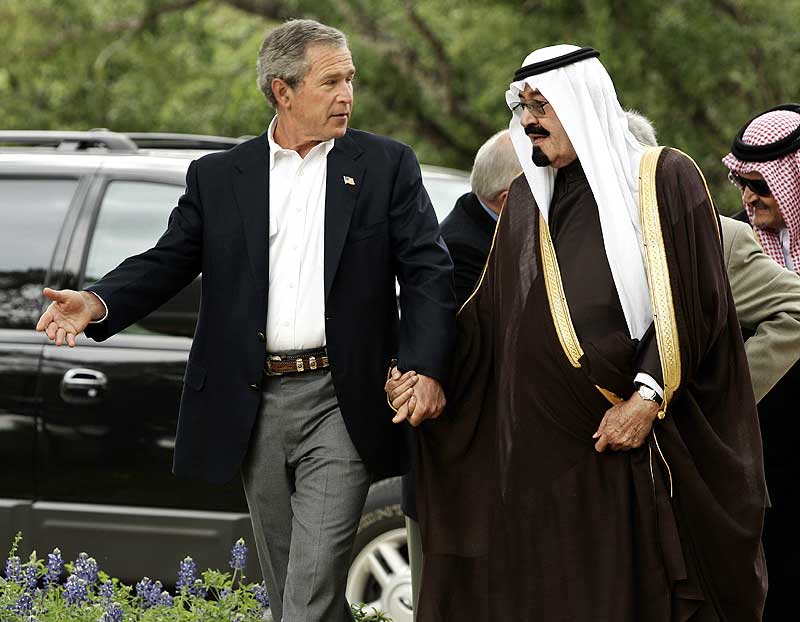 King Abdullah, King Abdullah George Bush, King Abdullah dead