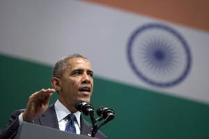 Barack Obama, Barack Obama India visit, Barack Obama town hall