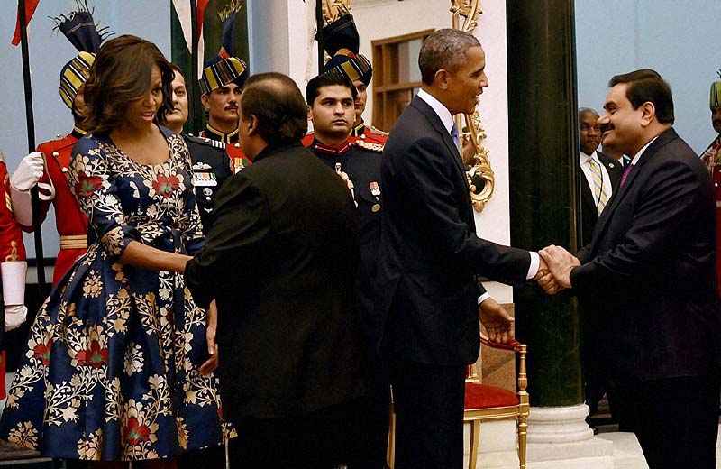barack obama, gautam adani
