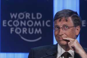 Bill gates, WEF, WEF 2015