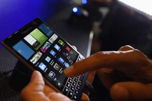 blackberry smartphone