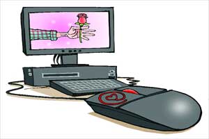 Online dating, Online chat