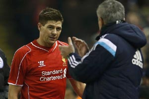 Steven Gerrard, Jose Mourinho