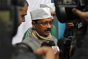 AAP, AAP attack BJP, AAP Kiran Bedi, AAP Arvind Kejriwal, Arvind Kejriwal, Arvind Kejriwal AAP, Arvind Kejriwal news, Arvind Kejriwal Narendra Modi, Arvind Kejriwal Kiran Bedi