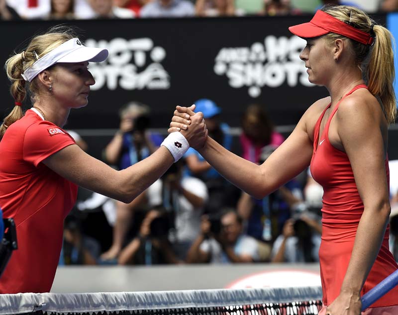 Maria Sharapova, Maria Sharapova Australian open, Ekaterina Makarova