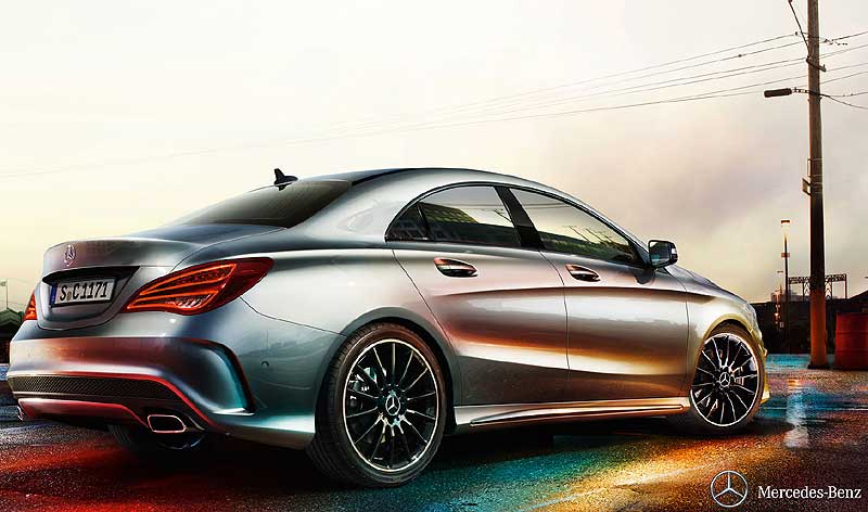 Step into the cabin and the A-Class family link is visible too. The architecture of the dashboard, in fact, is almost identical to that of the hatchback. Where the CLA will differ from the A-Class is in its use of materials. While it’s not clear what we will get on India-spec cars, you can safely expect a bit more chrome, leather and equipment in the sedan. (Source: Mercedes)