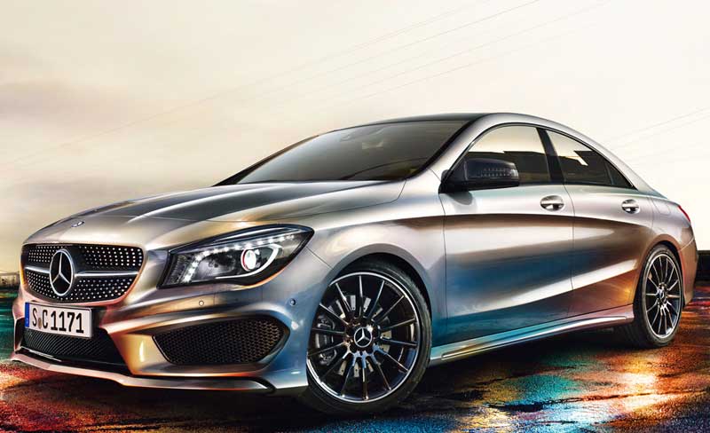 The CLA is a sedan version of the A-Class. Dissect the name CLA and you can break it up into CL and A. ‘CL’ in Mercedes terminology stands for a low-slung, coupe-like four-door car. First seen on the E-Class based CLS-Class, this low-rider profile created a sensation when it was launched back in 2004. (Source: Mercedes)