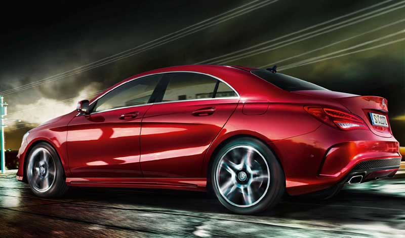 The talking point of this car, of course, is the low-slung, sporty roof, which loops back to the rear in one clean swoop. It looks stunning, and it’s not just the roof; the rear of the car is also beautifully designed, with the lines on the sides and the top appearing to converge in the boot. (Source: Mercedes)