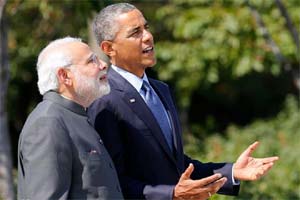 Narendra Modi, Barack Obama, TCS, TCS on modi obama, barack obama modi, narendra modi obama, it companies market, indo US ties, india US, industry news