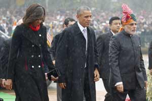 India celebrates 66th Republic Day; Barack Obama witnesses military might India celebrates 66th Republic Day; Barack Obama witnesses military might