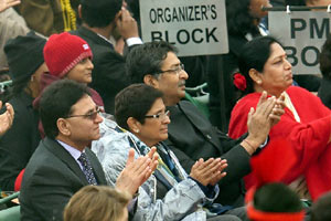 Kiran Bedi, Kiran Bedi Republic Day, Kiran Bedi VVIP, Kiran Bedi BJP, Kiran Bedi Congress, Republic Day, Republic Day Kiran Bedi, Republic Day parade