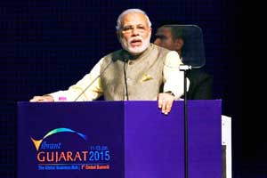 vibrant gujarat 2015, vibrant gujarat summit 2015, Narendra Modi, Narendra Modi news