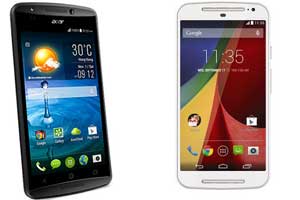 Acer Liquid E700, Motorola Moto G, Asus Zenfone 5, Best Android smartphone under 15000