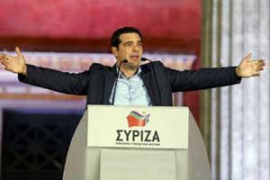 Syriza party’s Alexis Tsipras moves to form anti-austerity Greek government after crushing victory Syriza party’s Alexis Tsipras moves to form anti-austerity Greek government after crushing victory