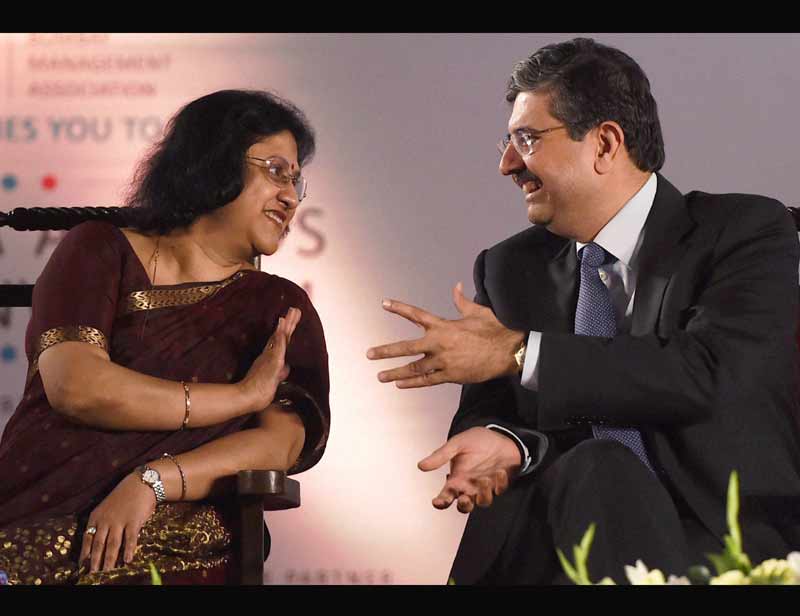 uday kotak, Arundhati Bhattacharya